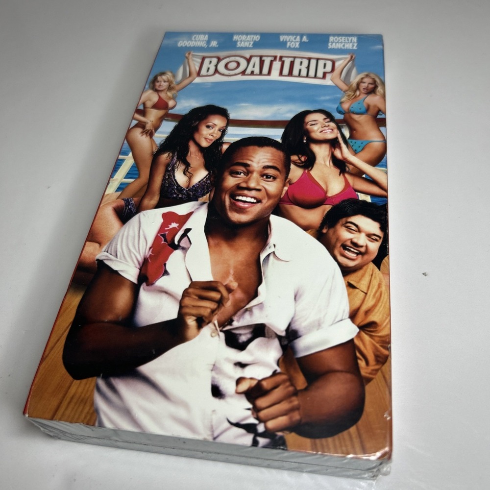 VTG Boat Trip Sealed VHS (2002, 2003) Cuba Gooding Jr. Horatio Sanz‎ Vivica Fox